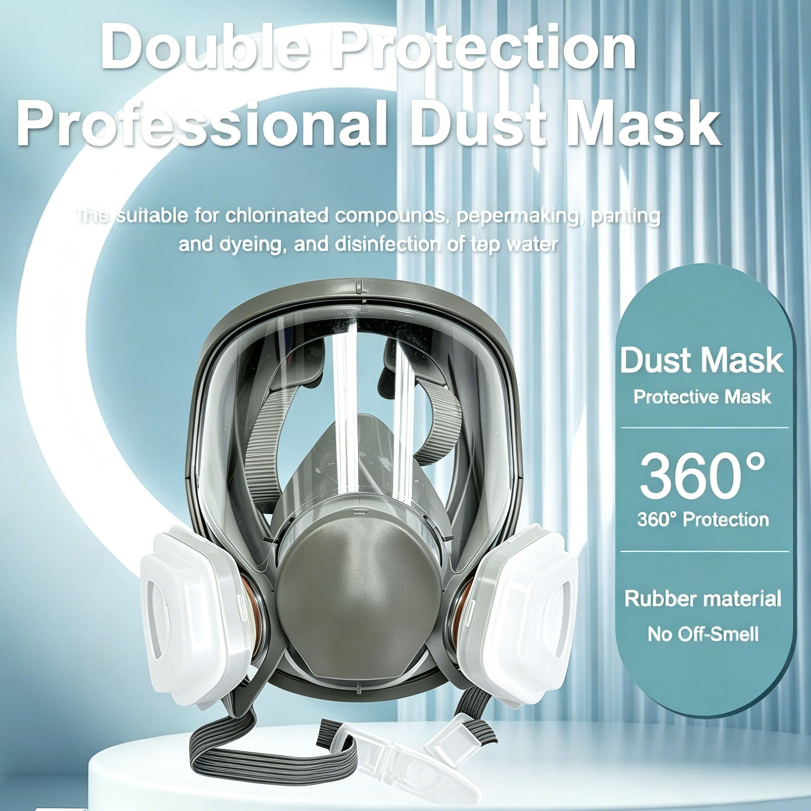 Respirador de Cara Completa 68 - Dust Mask Construction reseña y precio