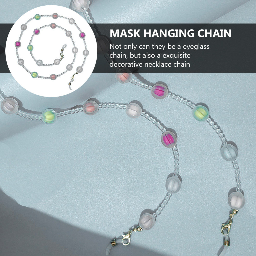 Cadena de cuentas con forma de - Mask Chain Holder reseña y precio