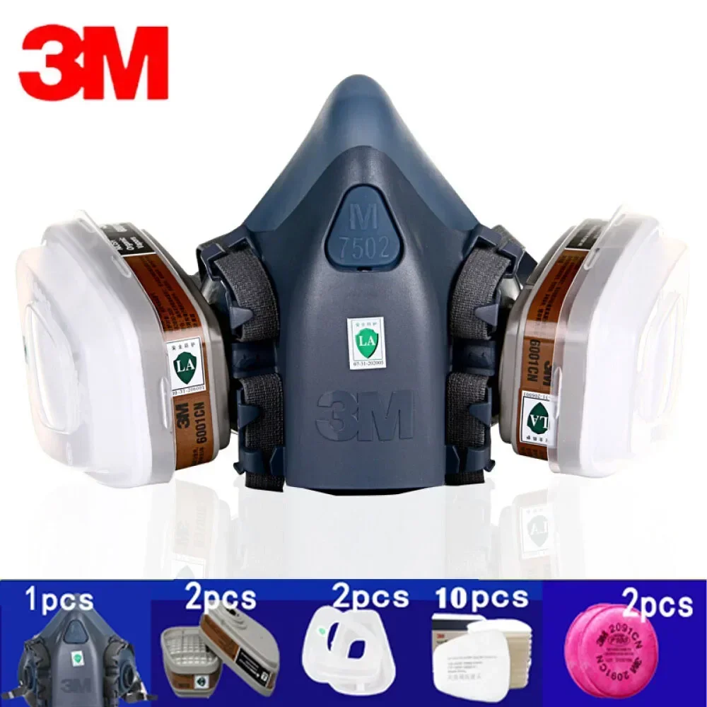 Mascarilla Respiratoria 3M 750 - Dust Mask Construction reseña y precio