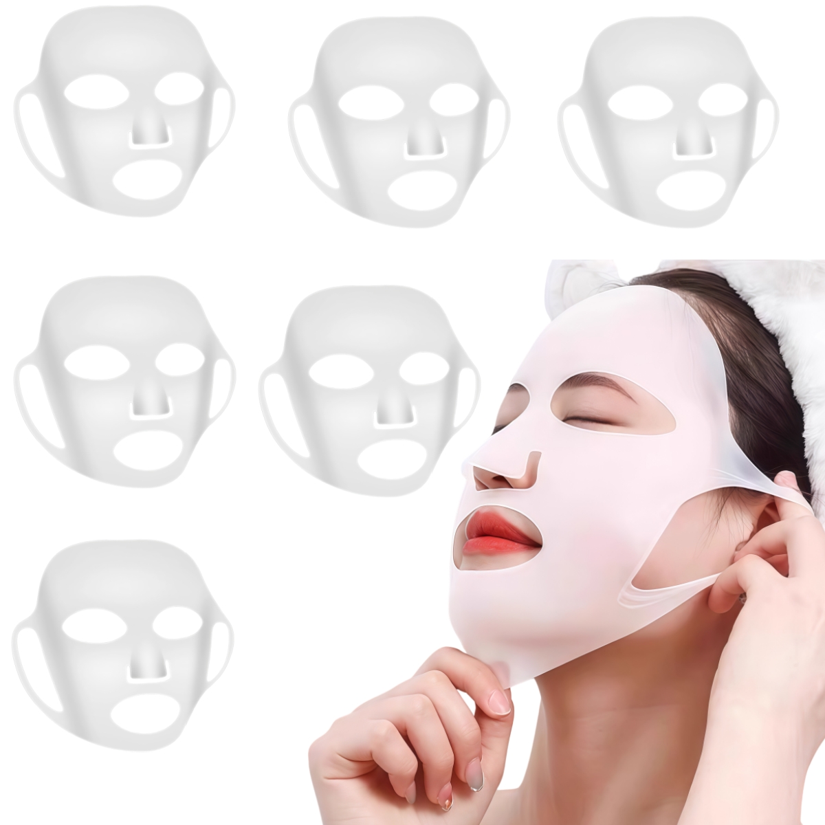 1 unidad de cubierta de silico - Silicone Mask Bracket reseña y precio